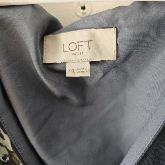 Women's XXL Loft Floral Dress - Picture 2 of 5